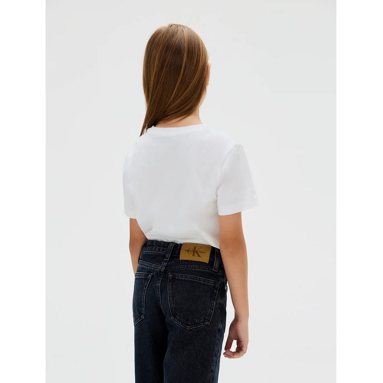 CAMISETA NIÑA  CALVIN KLEIN PEARL SIGNATURE NYC REGULAR TE