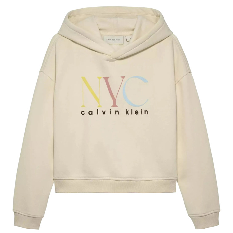 SUDADERA NIÑA  CALVIN KLEIN NYC GRAPHIC FLEECE HOODIE