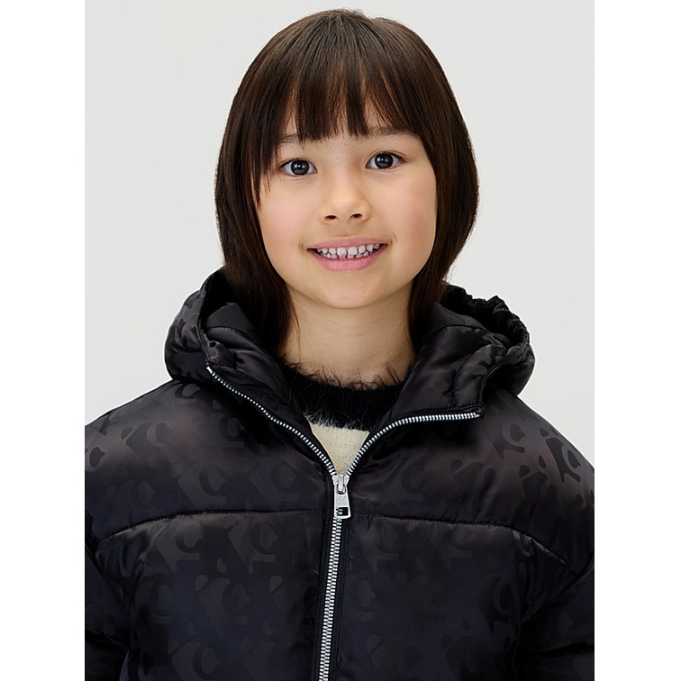 CAZADORA NIÑA  CALVIN KLEIN CK LOGO AOP PUFFER JACKET