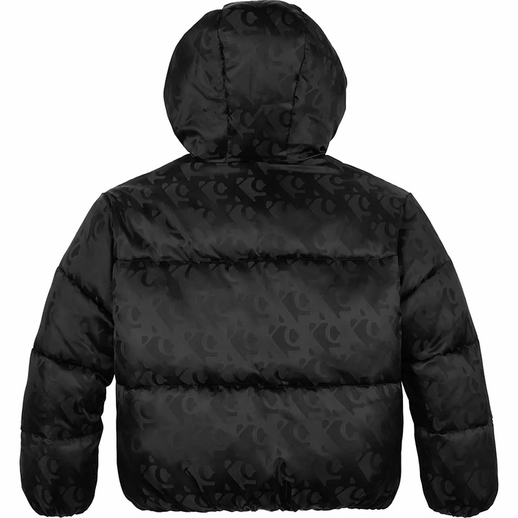 CAZADORA NIÑA  CALVIN KLEIN CK LOGO AOP PUFFER JACKET