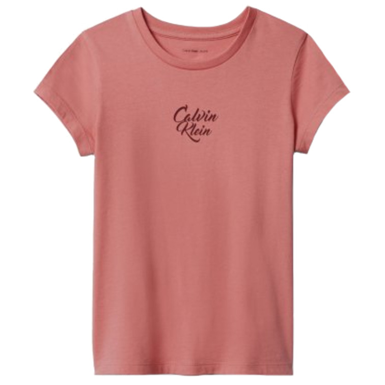 CAMISETA NIÑA  CALVIN KLEIN SCRIPT LOGO GRAPHIC SS T-SHIRT