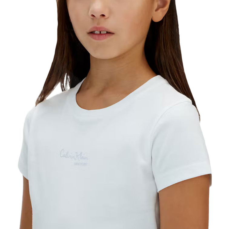 CAMISETA NIÑA  CALVIN KLEIN G SIGNATURE AW S/S T-SHIRT