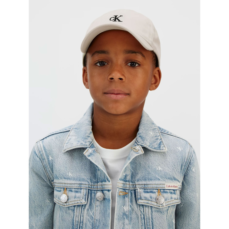 GORRA INFANTIL DE SARGA CALVIN KLEIN CON LOGO
