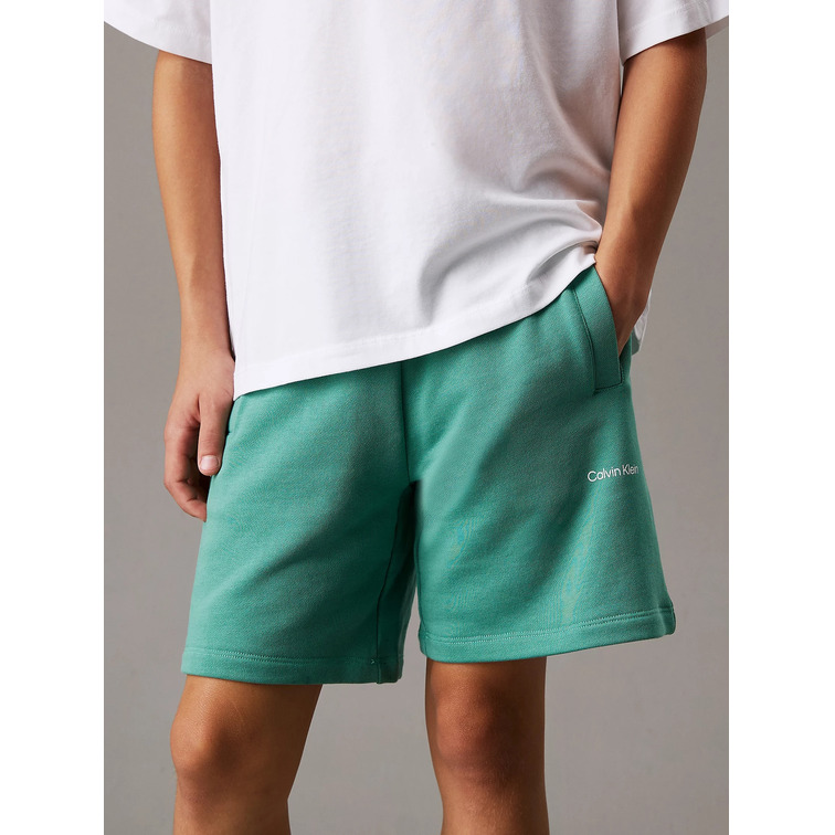 PANTALÓN CORTO INFANTIL CALVIN KLEIN DE FELPA