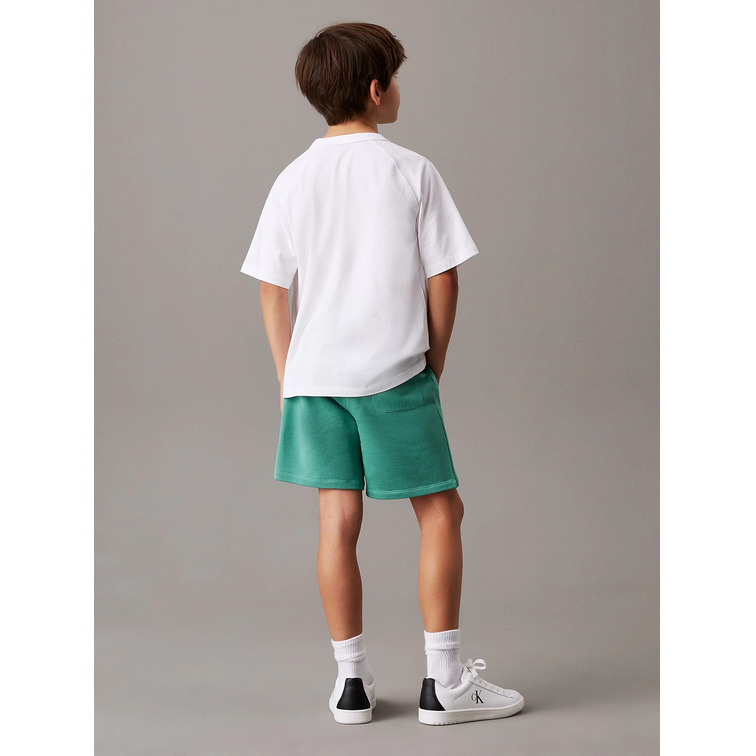 PANTALÓN CORTO INFANTIL CALVIN KLEIN DE FELPA