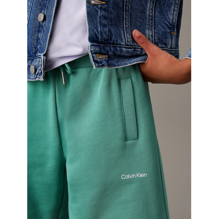 PANTALÓN CORTO INFANTIL CALVIN KLEIN DE FELPA