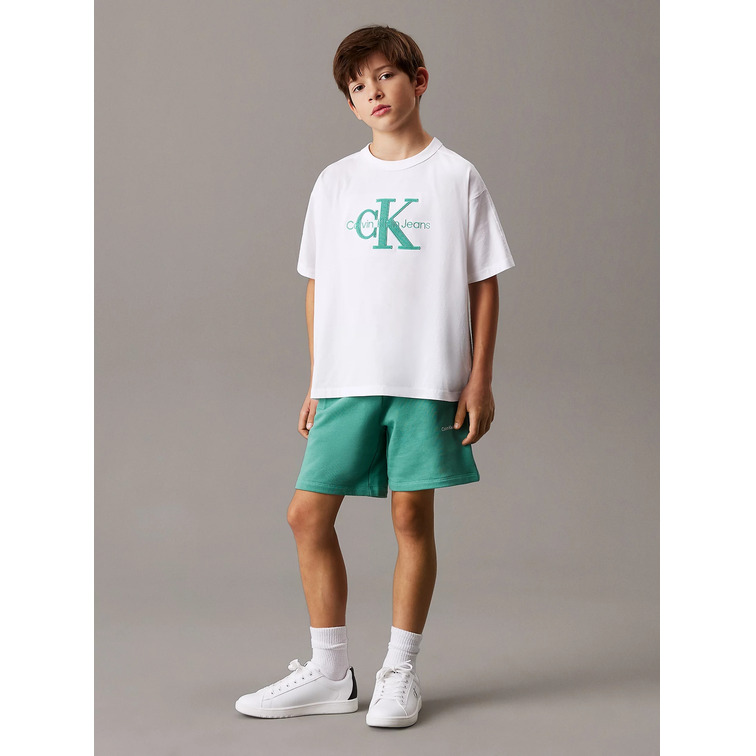 PANTALÓN CORTO INFANTIL CALVIN KLEIN DE FELPA