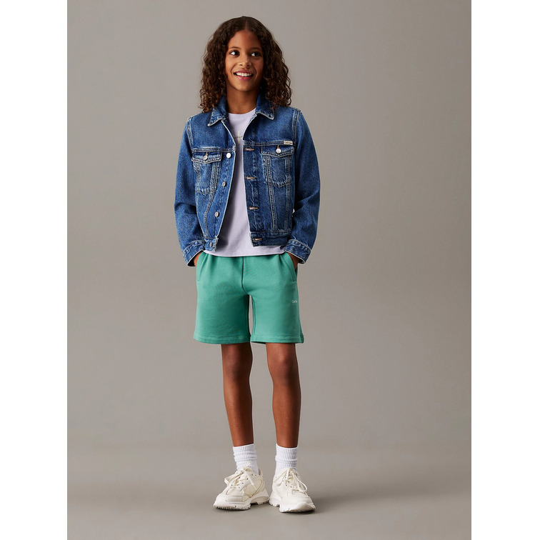 PANTALÓN CORTO INFANTIL CALVIN KLEIN DE FELPA