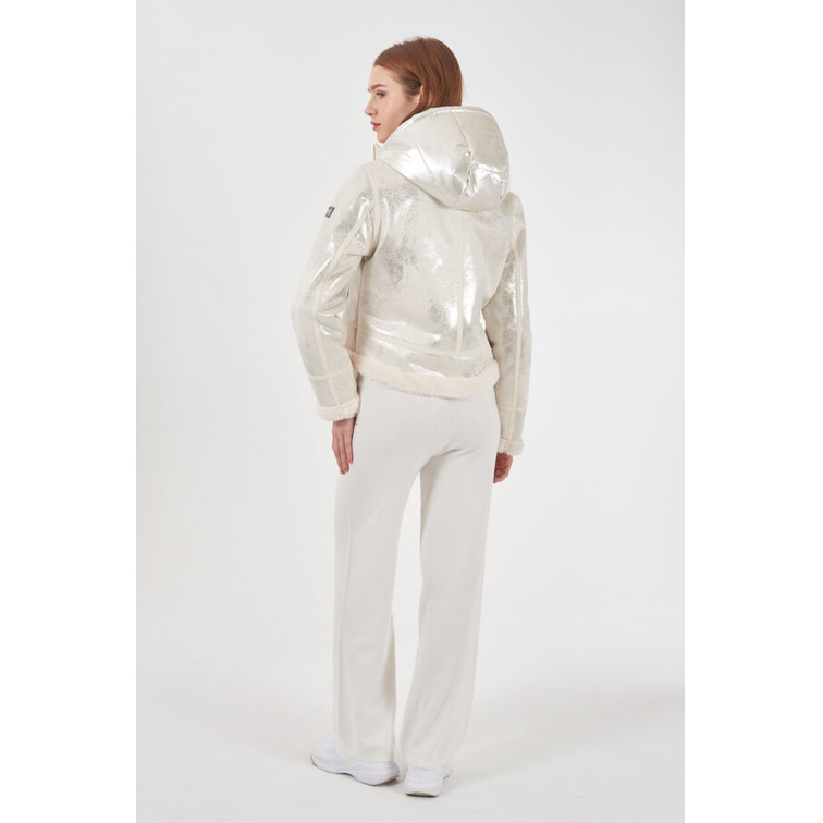 ABRIGO MUJER  YES ZEE GUBBINO DONNA LAMINATO CON CAP