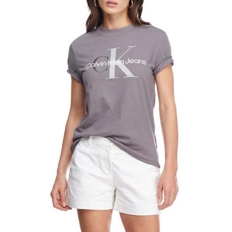 CAMISETA MUJER CALVIN KLEIN JEANS TWO TONE MONOGRAM REGULAR TEE