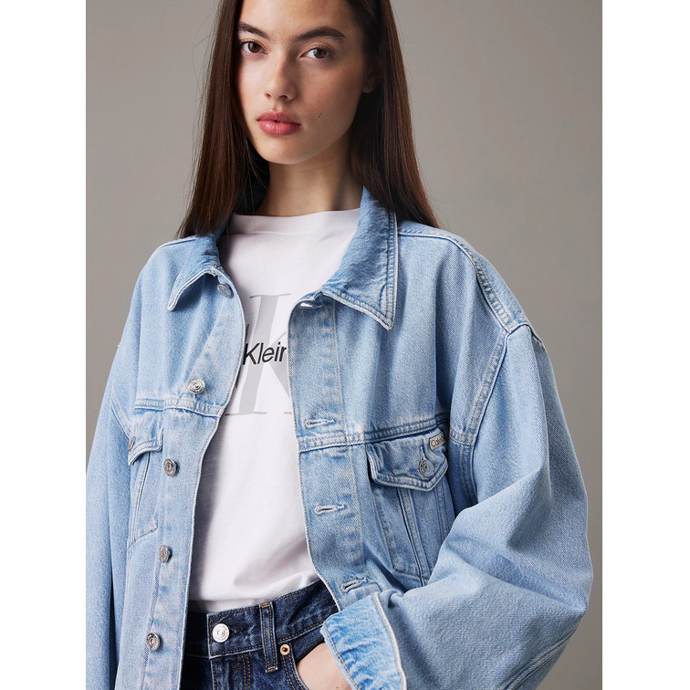 CAZADORA VAQUERA MUJER CALVIN KLEIN FIT HOLGADO