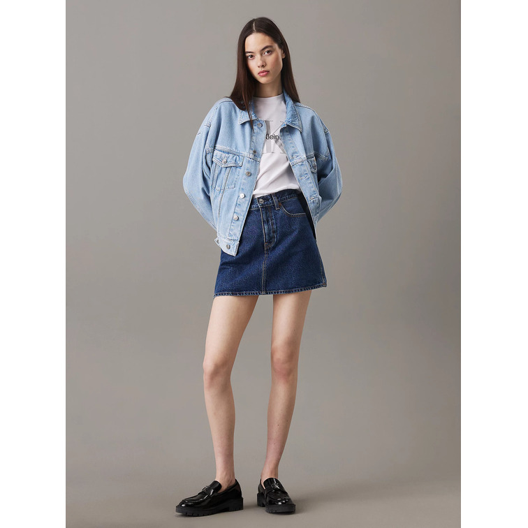 CAZADORA VAQUERA MUJER CALVIN KLEIN FIT HOLGADO