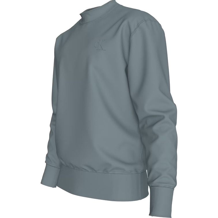 SUDADERA HOMBRE CALVIN KLEIN LOGO EN RELIEVE FIT REGULAR