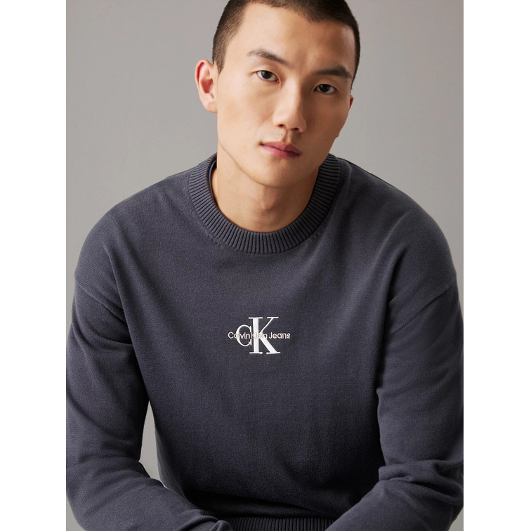 JERSEY HOMBRE CALVIN KLEIN LOGO BORDADO FIT REGULAR