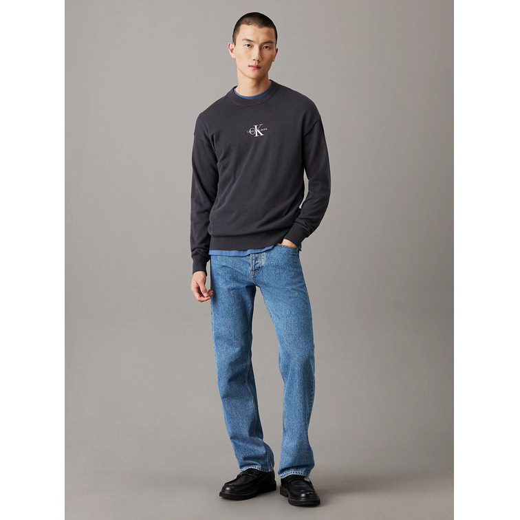 JERSEY HOMBRE CALVIN KLEIN LOGO BORDADO FIT REGULAR