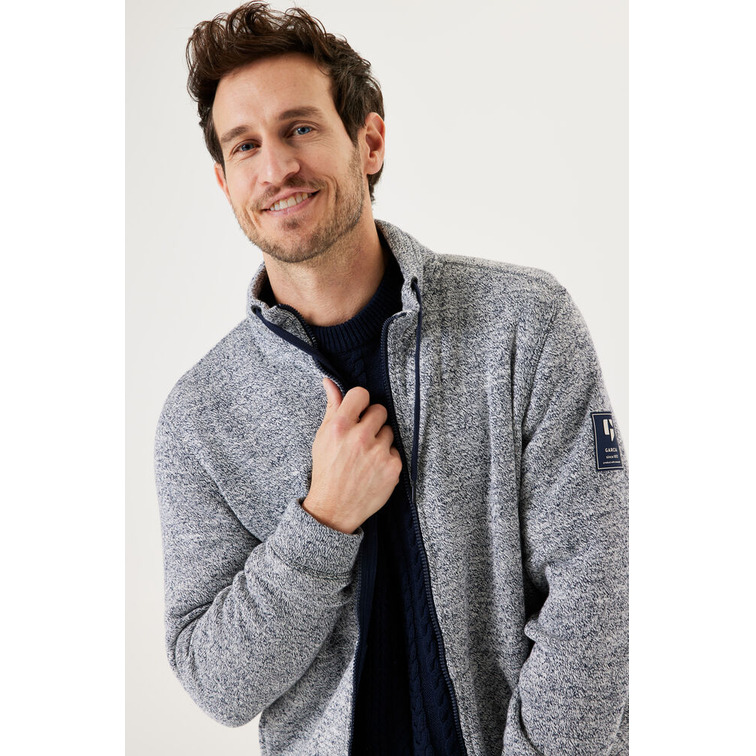 CHAQUETA DE PUNTO CON CREMALLERA HOMBRE GARCIA JEANS