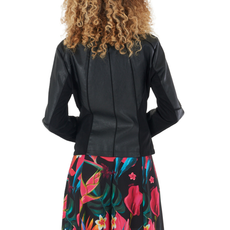ABRIGO MUJER  YESZEE GIUBBINO DONNA IN PU, CON INSE