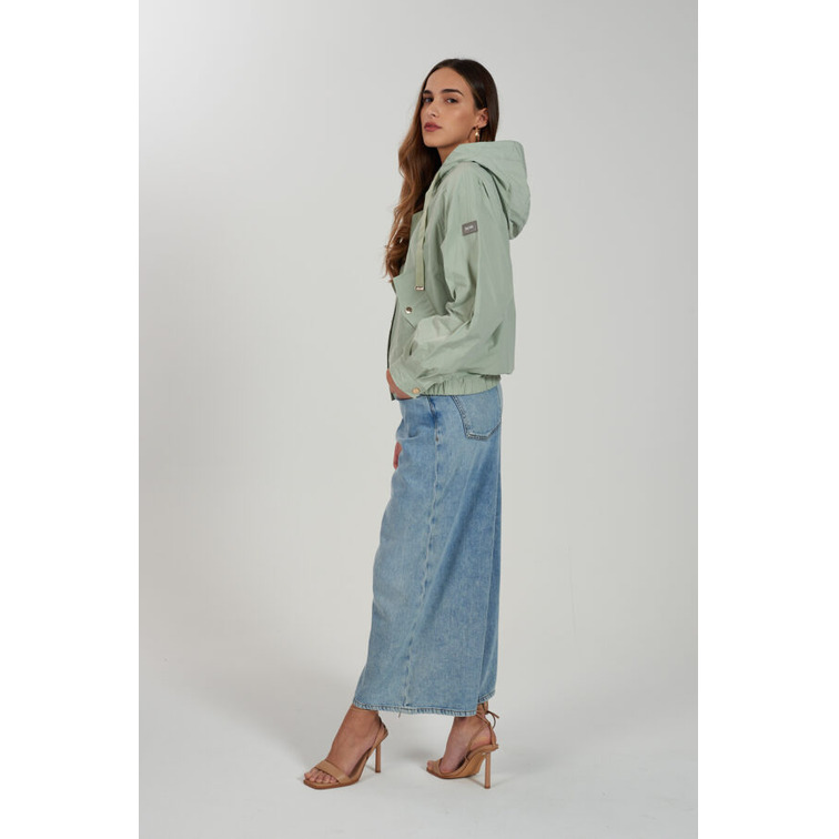 ABRIGO MUJER  YES ZEE GIUBBINO DONNA CROP CON CAPPUC