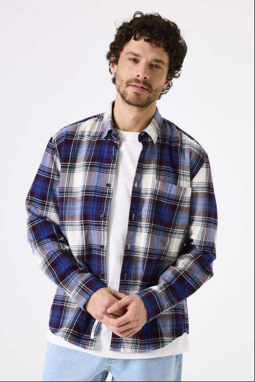 HOMBRE J51084_MEN`S SHIRT LS 6516