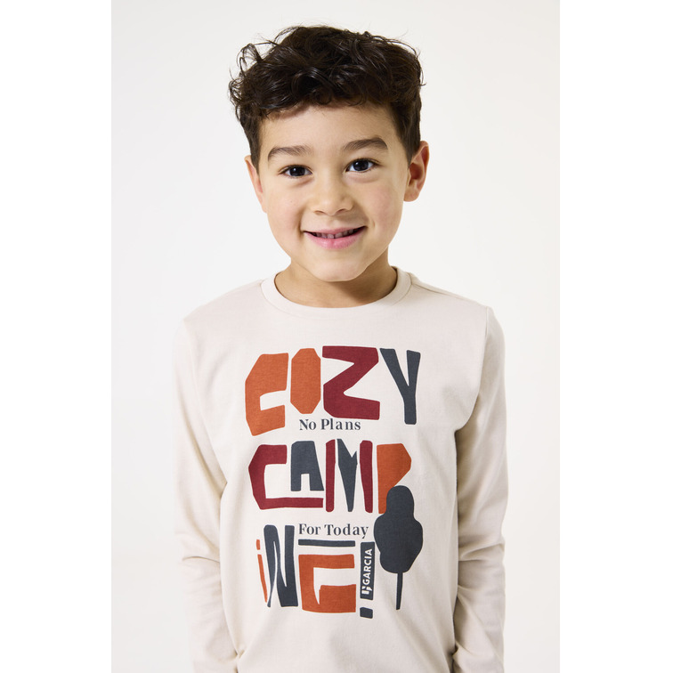 CAMISETA NIÑO  GARCIA JEANS J55401_BOYS T-SHIRT LS