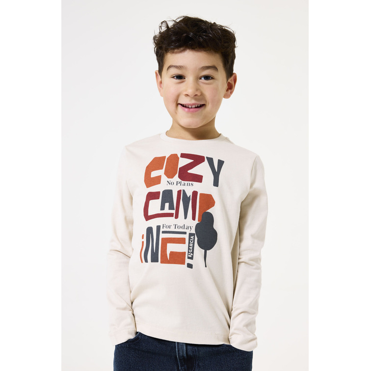 CAMISETA NIÑO  GARCIA JEANS J55401_BOYS T-SHIRT LS