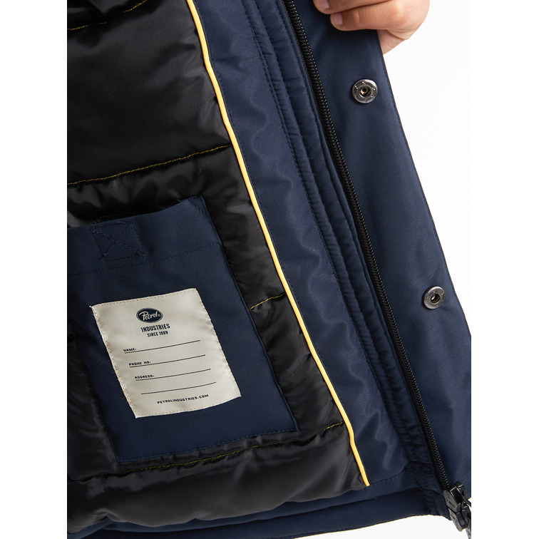 PARKA NIÑO PETROL INDUSTRIES CON CAPUCHA