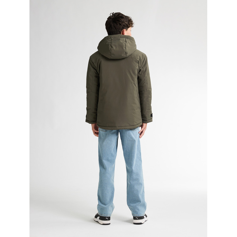 PARKA NIÑO PETROL INDUSTRIES CON CAPUCHA
