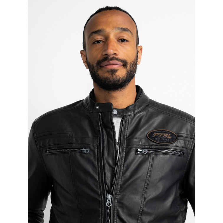 CAZADORA ESTILO BIKER HOMBRE PETROL Korner