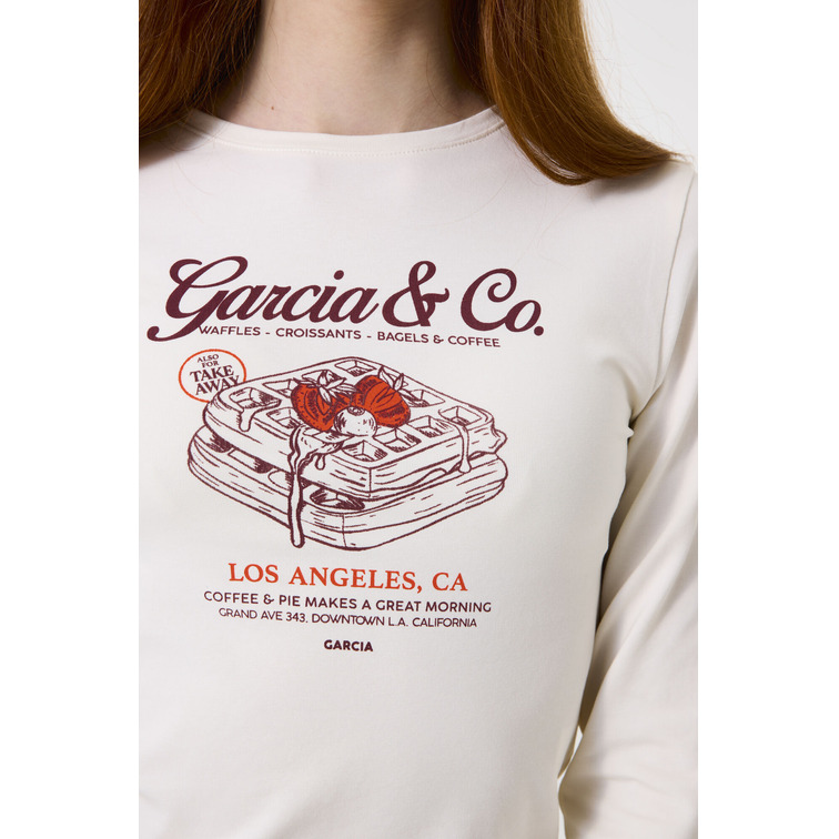 CAMISETA NIÑA  GARCIA JEANS K52403_GIRLS T-SHIRT LS