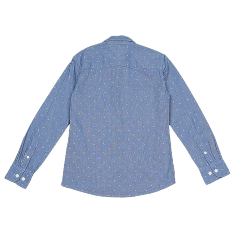 CAMISA TH NIÑO AME PATTERN END ON END SHIRT L