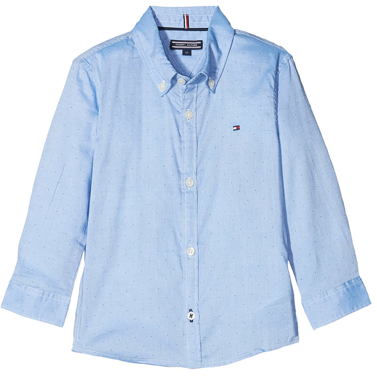 CAMISA TH NIÑO AME BLUE SHIRT L/S