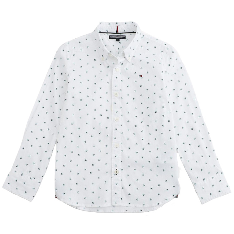 CAMISA TH NIÑO AME MINI PATTERN SHIRT L/S