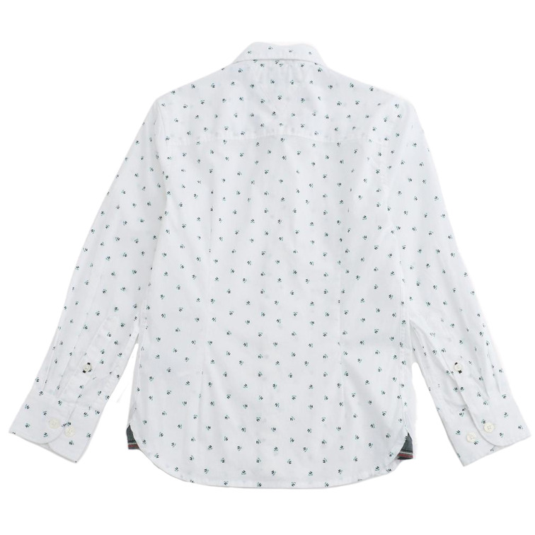CAMISA TH NIÑO AME MINI PATTERN SHIRT L/S