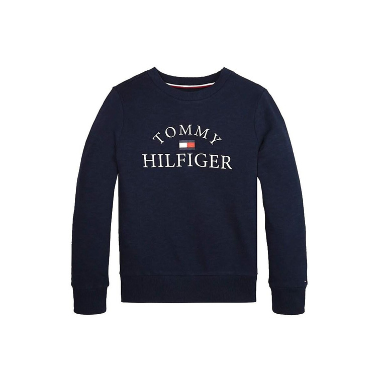 SUDADERA NIñO  TOMMY HILFIGER ESSENTIAL LOGO SWEATSHIRT
