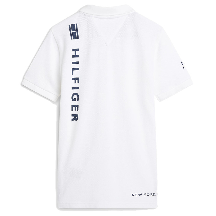 POLO DE ALGODÓN ORGÁNICO CON LOGOS NIÑO TOMMY HILFIGER