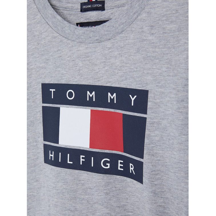 CAMISETA MANGA LARGA CON LOGO NIÑO TOMMY HILFIGER