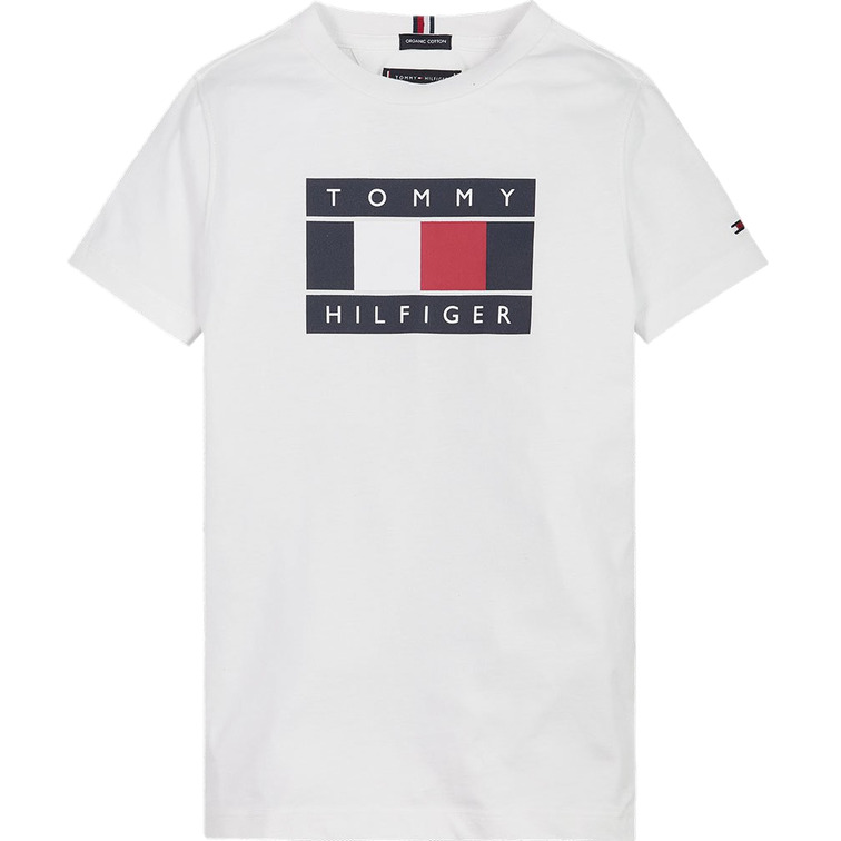 CAMISETA LOGO BANDERA NIÑO TOMMY HILFIGER