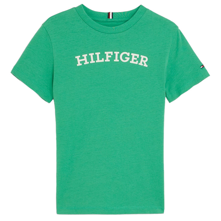 CAMISETA CON LOGO ARQUEADO NIÑO TOMMY HILFIGER ESSENTIAL