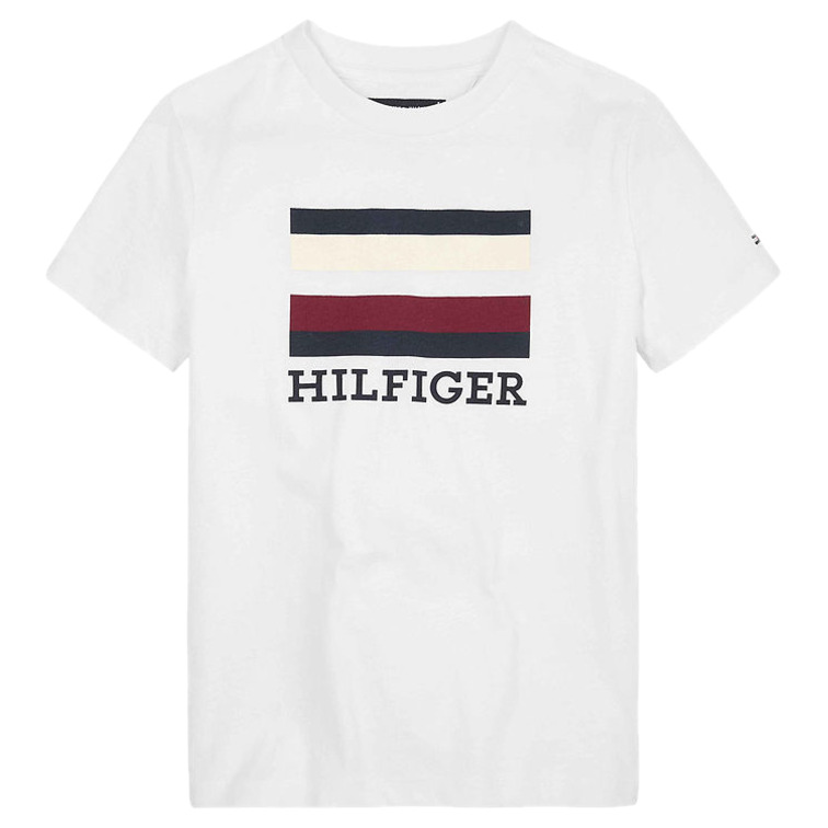 CAMISETA CON LOGO BANDERA NIÑO TOMMY HILFIGER
