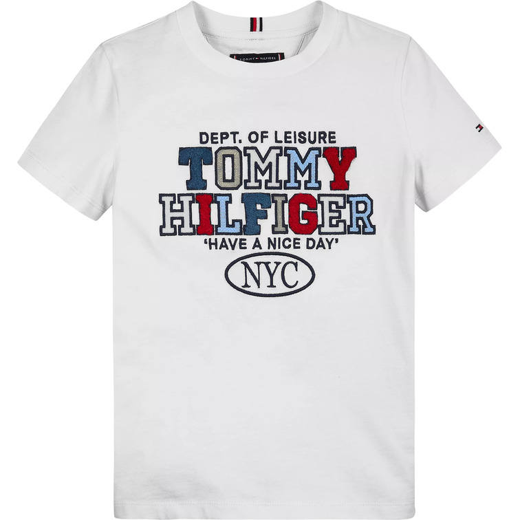 CAMISETA NIÑO TOMMY HILFIGER LOGO TOALLA