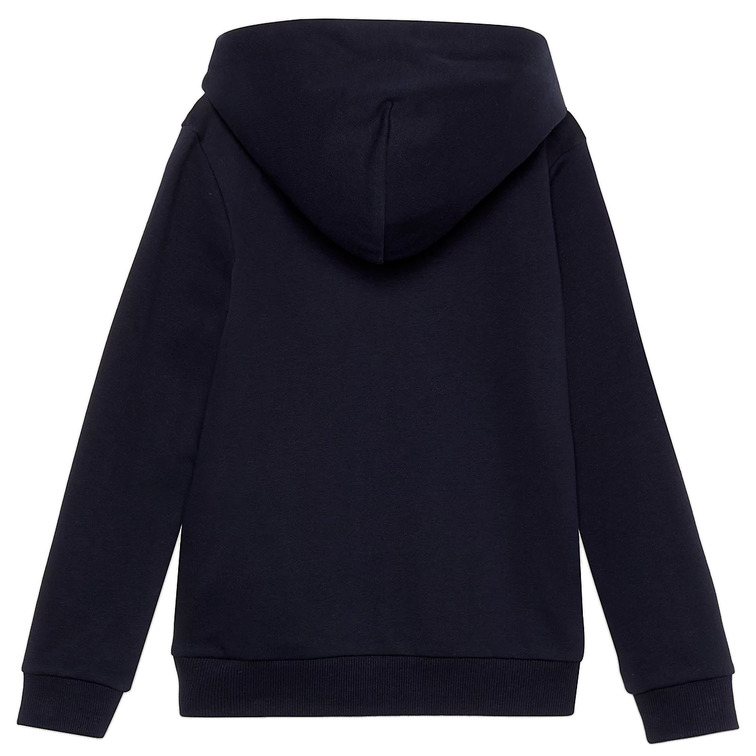 SUDADERA CON CAPUCHA Y LOGO UNIVERSITARIO NIÑO TOMMY HILFIGER