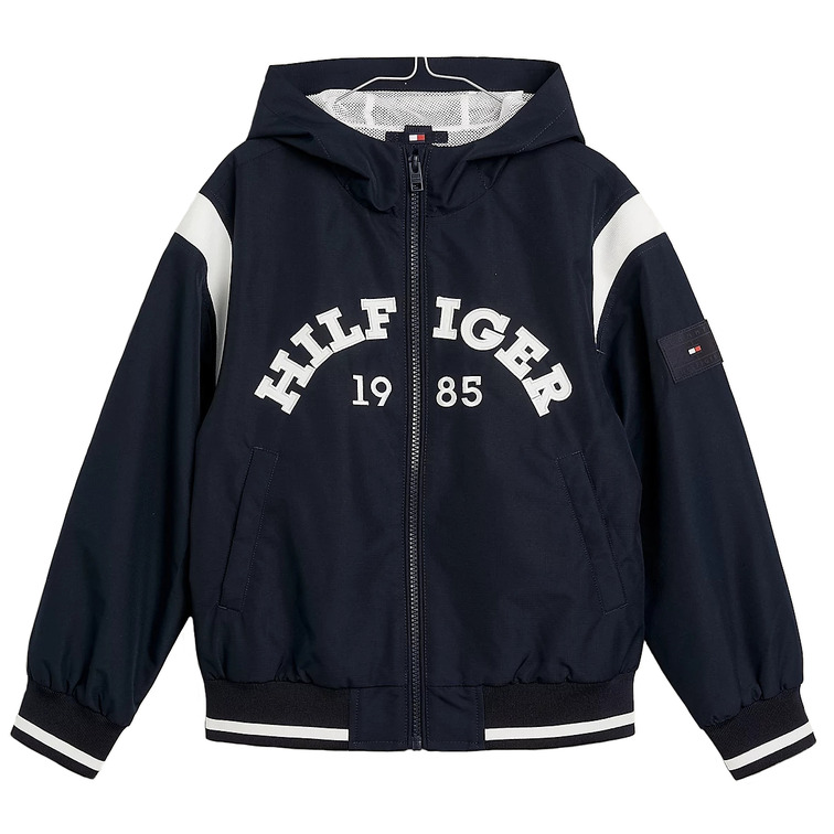 CAZADORA BOMBER 1985 CON MONOTIPO HILFIGER NIÑO TOMMY HILFIGER