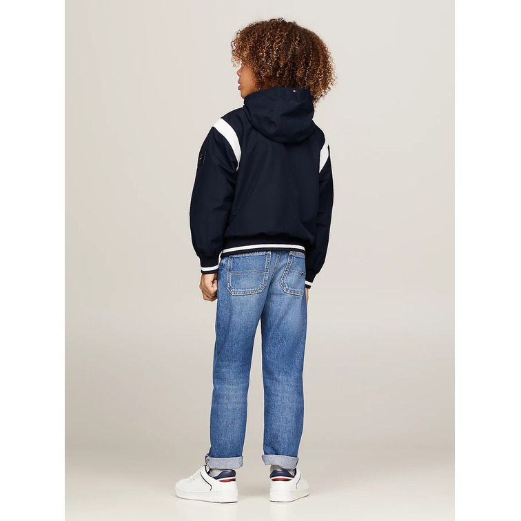 CAZADORA BOMBER 1985 CON MONOTIPO HILFIGER NIÑO TOMMY HILFIGER