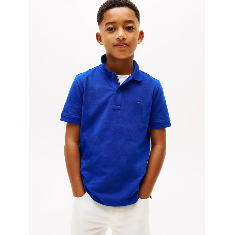 POLO NIÑO TOMMY HILFIGER LOGO BORDADO FIT REGULAR