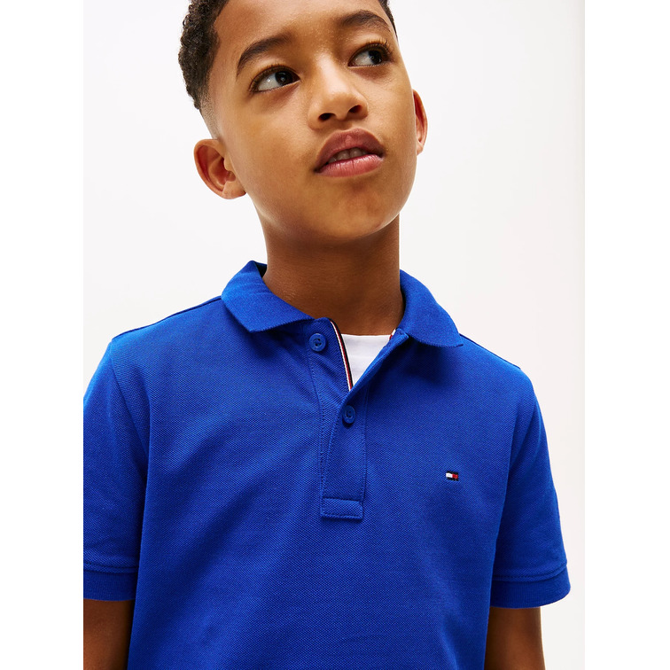 POLO NIÑO TOMMY HILFIGER LOGO BORDADO FIT REGULAR