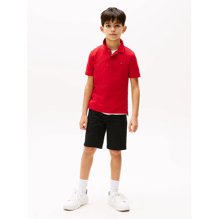 POLO NIÑO TOMMY HILFIGER LOGO BORDADO FIT REGULAR