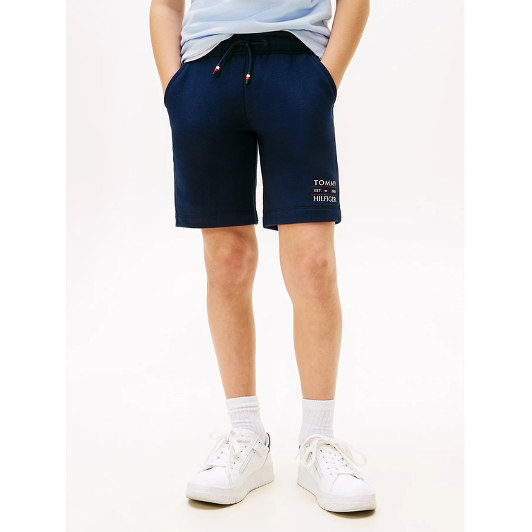 PANTALÓN CORTO NIÑO TOMMY HILFIGER CON LOGO