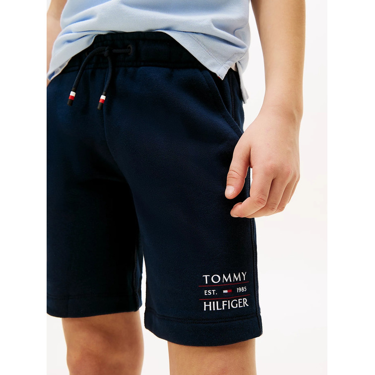 PANTALÓN CORTO NIÑO TOMMY HILFIGER CON LOGO