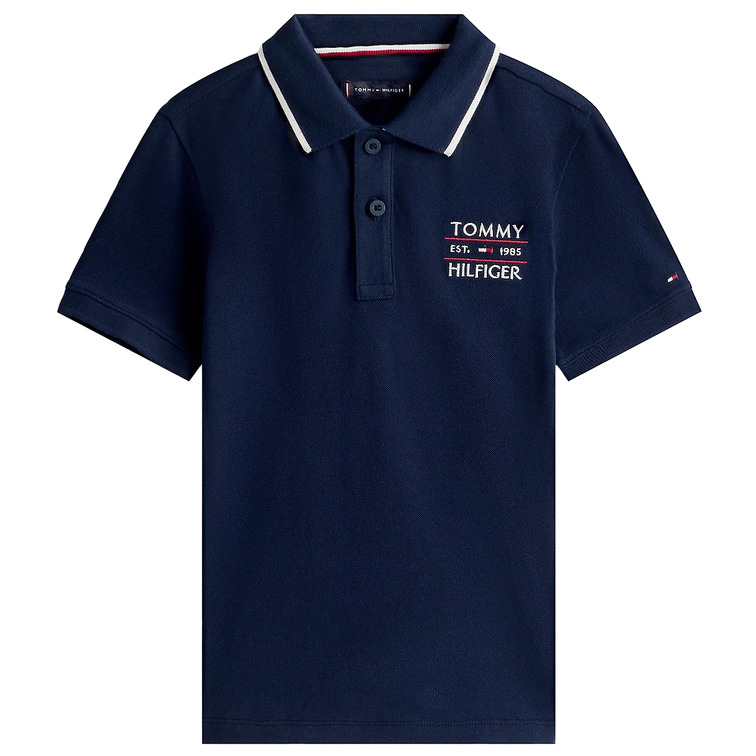POLO NIÑO TOMMY HILFIGER CON LOGO BORDADO