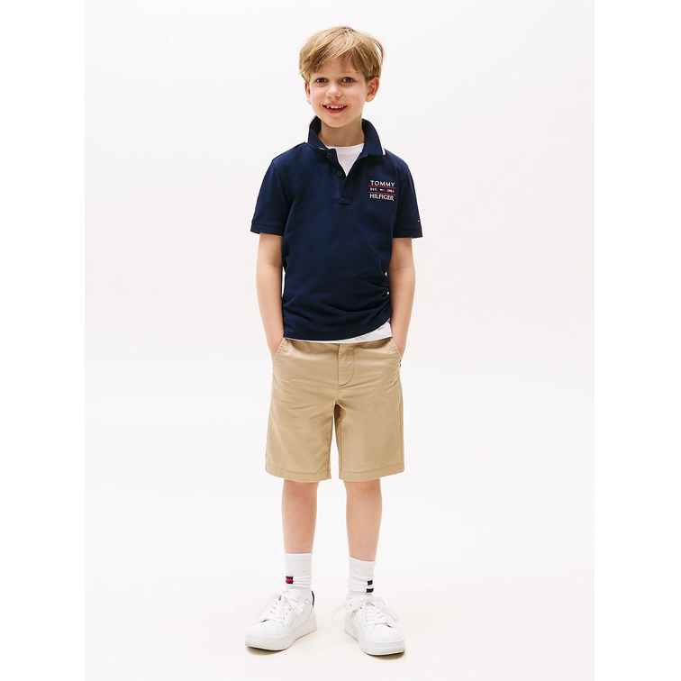 POLO NIÑO TOMMY HILFIGER CON LOGO BORDADO